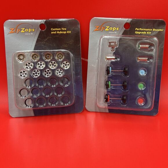 ZipZaps Micro RC Performance Booster Upgrade & Custom Tire And Wheel Kits New